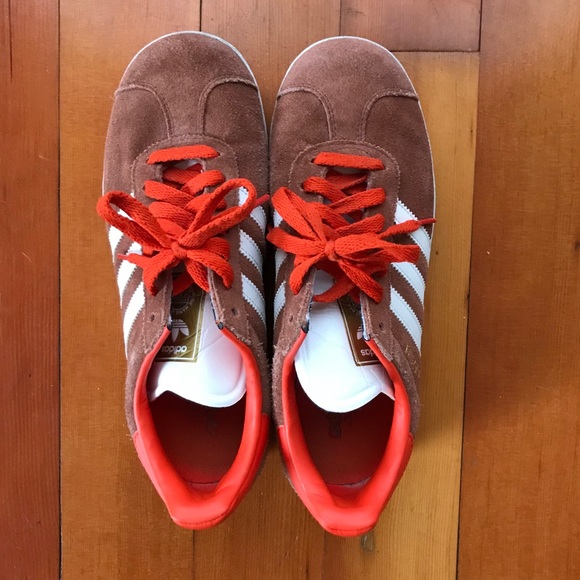 burnt orange adidas gazelle